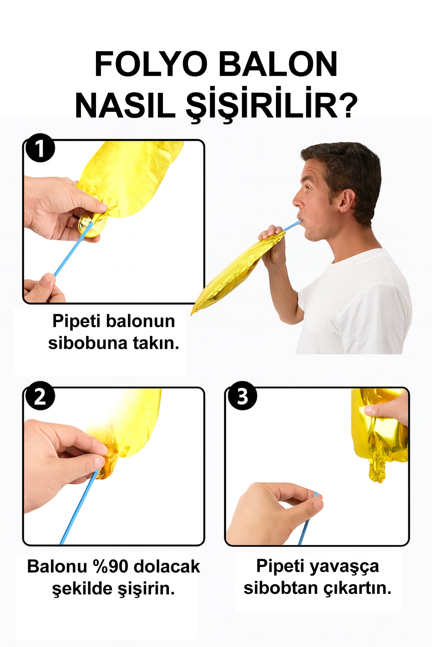 Pembe Bulut Folyo Balon (#BAL033)