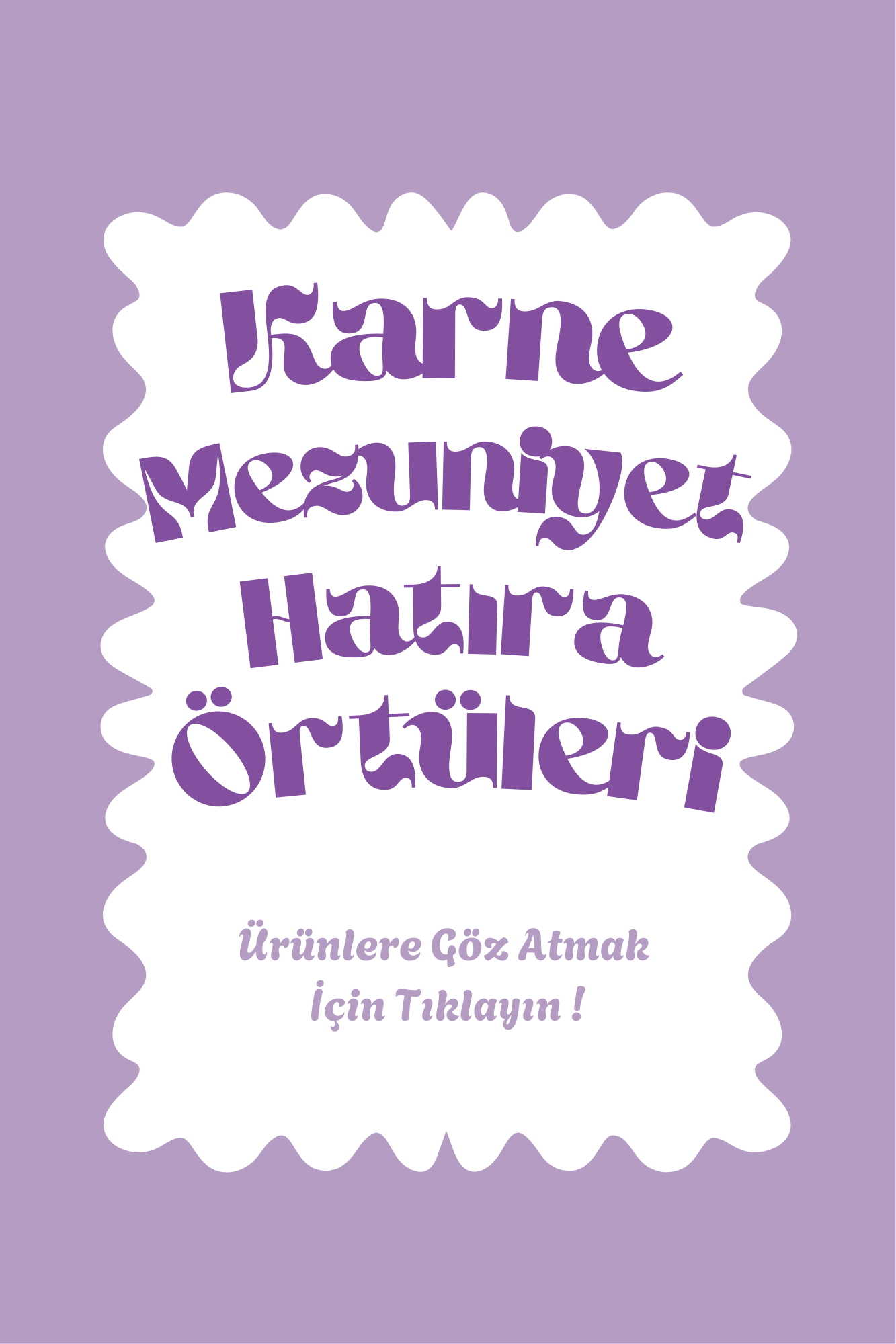 Karne & Mezuniyet Hatıra Örtüleri