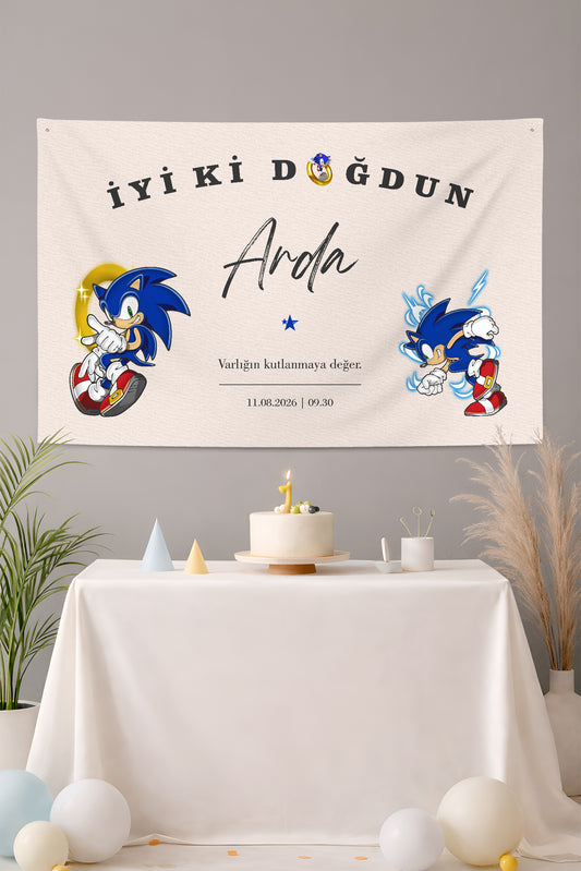 Kişiselleştirilebilir Doğum Günü Örtüsü (#277)