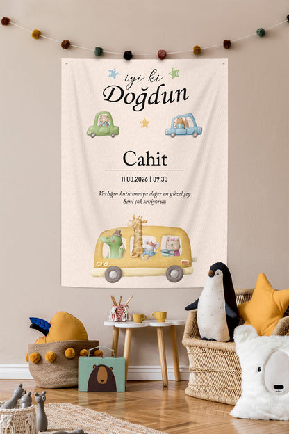 Kişiselleştirilebilir Doğum Günü Örtüsü (#257)