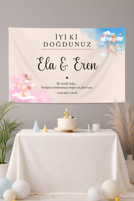Kişiselleştirilebilir Doğum Günü Örtüsü (#197)