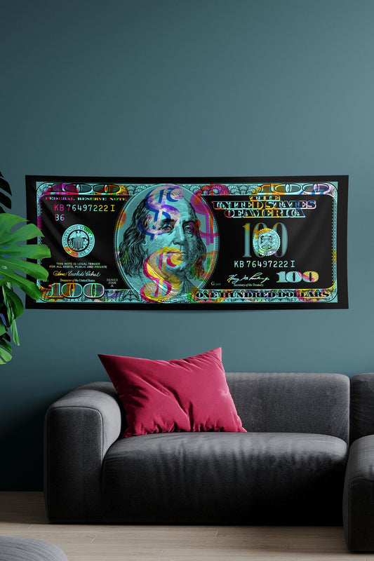100 Dolar Motivasyon (Mavi)