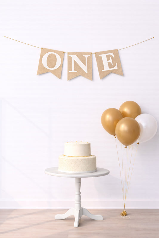 One Kraft/Beyaz Karton Flama (#FL030)