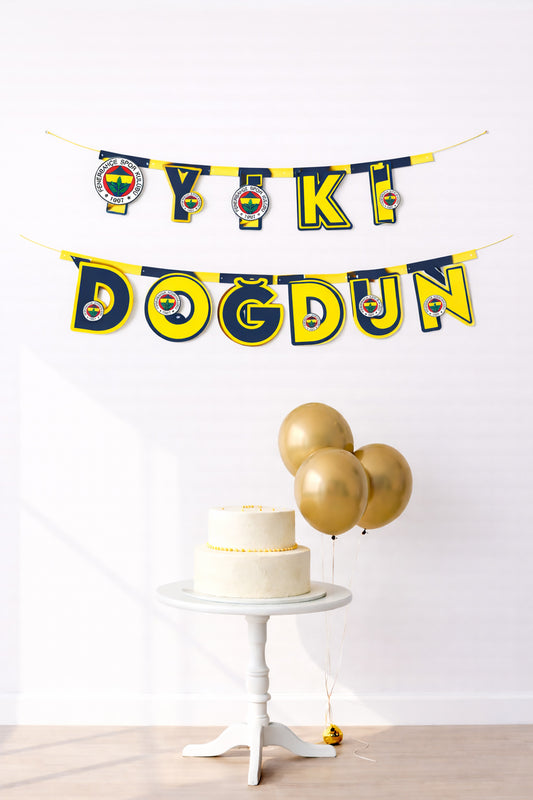 Fenerbahçe İyi Ki Doğdun Karton Flama (#FL016)