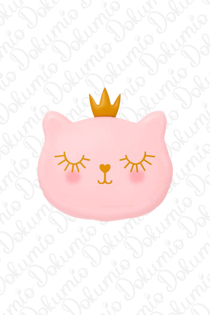 Pembe Kedi Folyo Balon (#BAL034)