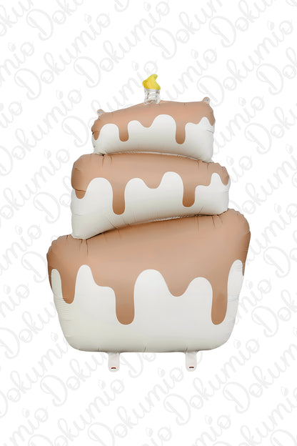 Retro Krem Pasta Folyo Balon (#BAL039)