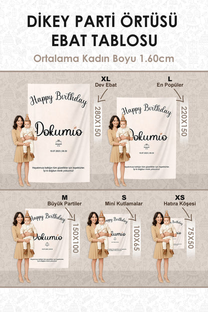 Kişiselleştirilebilir Doğum Günü Örtüsü (#56)