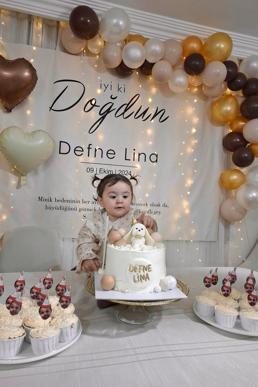 Kişiselleştirilebilir Doğum Günü Örtüsü (#6)