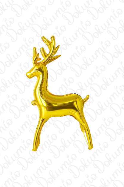 Gold Ayaklı Geyik Folyo Balon (#088)