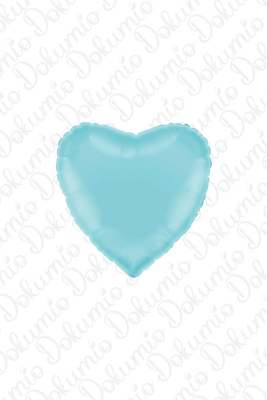 İndigo Kalp Folyo Balon ( 45cm ) 18"
