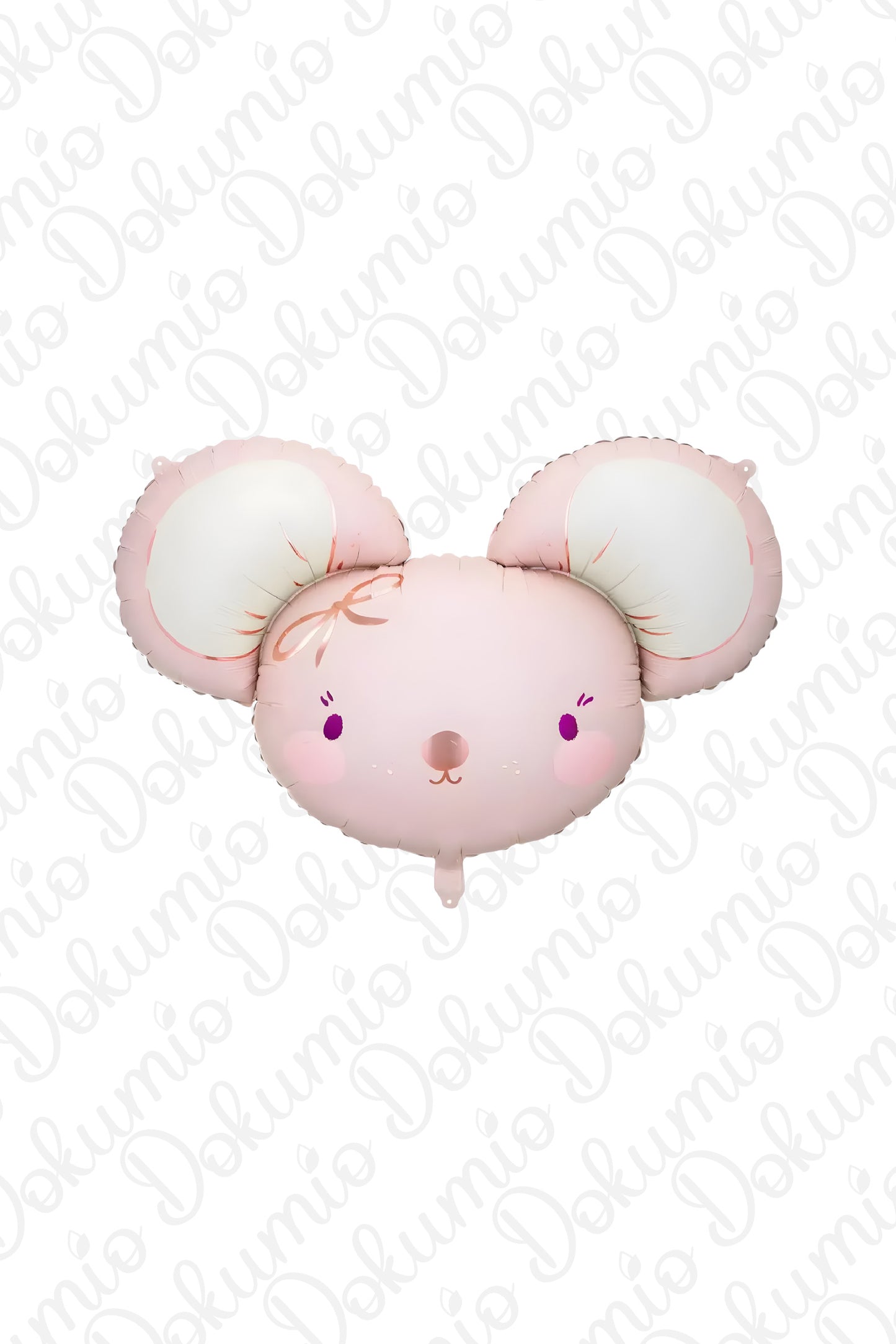 Pembe Fare Folyo Balon (#086)