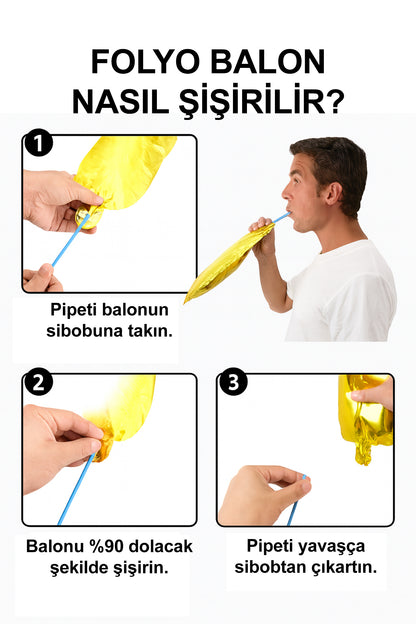 Happy Birthday Dinozor Folyo Balon (#BAL045)