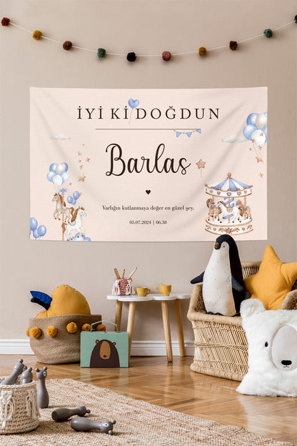 Kişiselleştirilebilir Doğum Günü Örtüsü (#69)