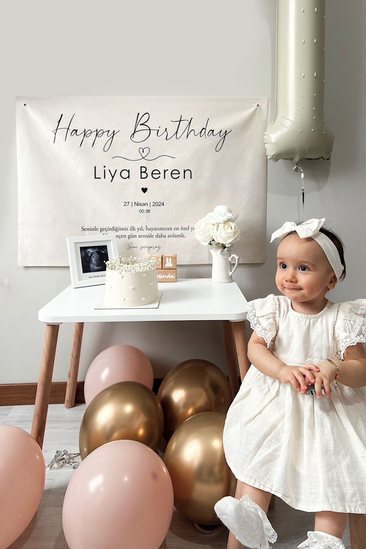 Kişiselleştirilebilir Doğum Günü Örtüsü (#112)