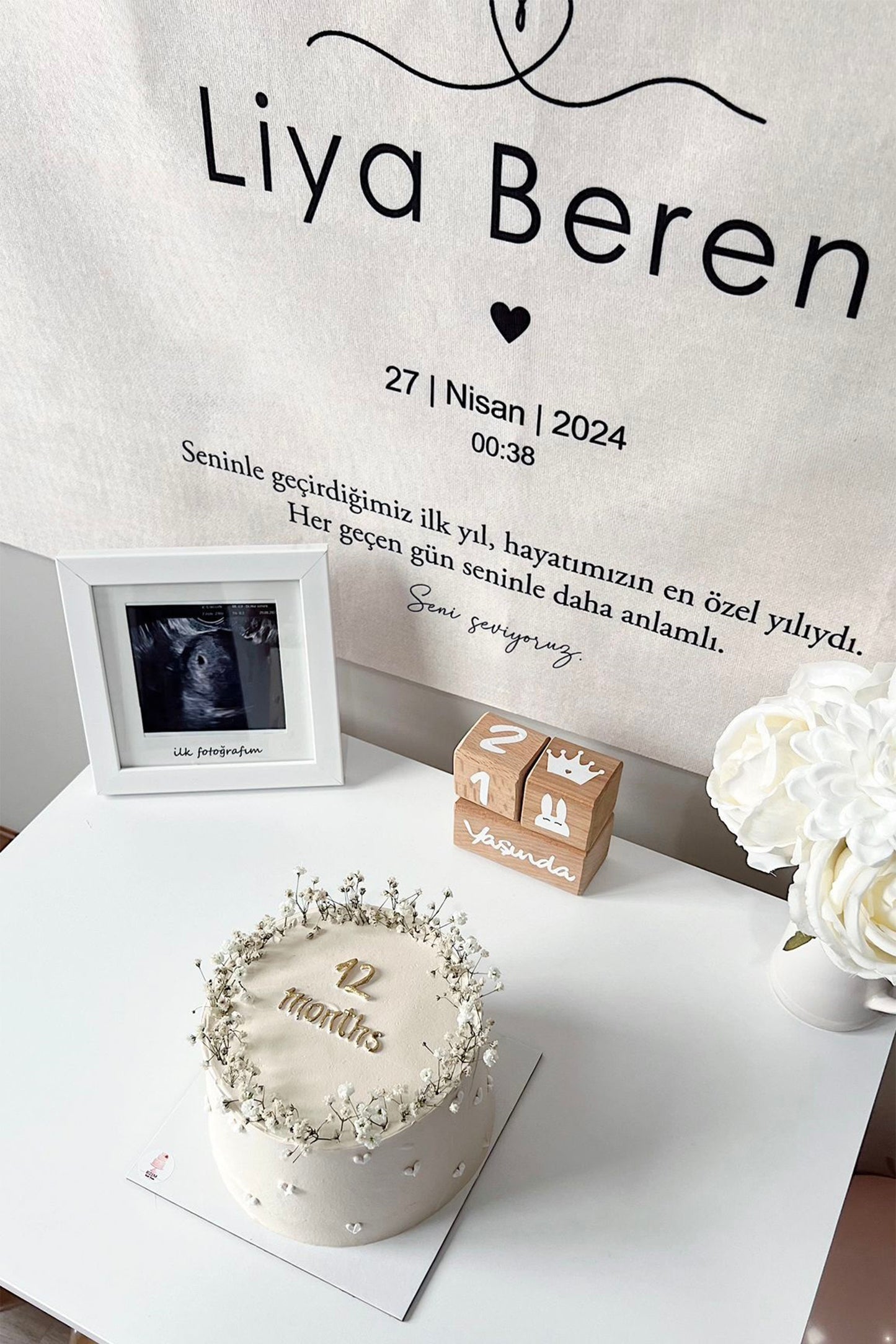 Kişiselleştirilebilir Doğum Günü Örtüsü (#112)