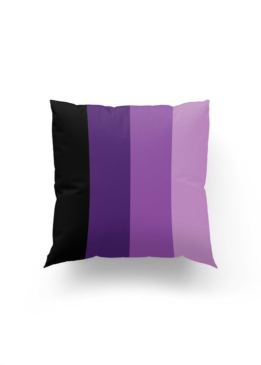 Shades of Purple – Modern Minimal Kırlent Kılıfı
